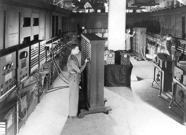 Classic shot of ENIAC